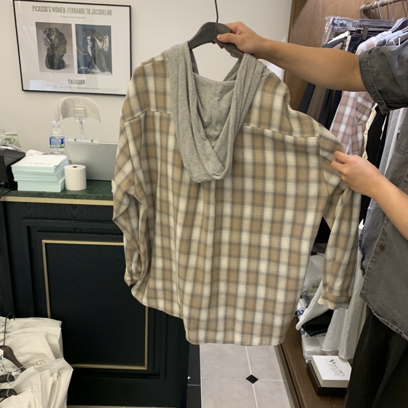 VIRKIN東大門㊣實拍女裝新款時尚熱賣休閑人氣真品襯衫蕾絲衫VIRKIN襯衫/蕾絲衫
