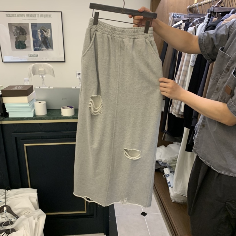 VIRKIN東大門㊣實拍女裝新品職業真品休閑25秋夏半身裙中短裙VIRKIN半身裙/中短裙
