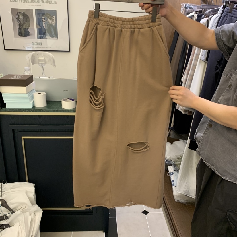 VIRKIN東大門㊣實拍女裝新品職業真品休閑25秋夏半身裙中短裙VIRKIN半身裙/中短裙圖色2