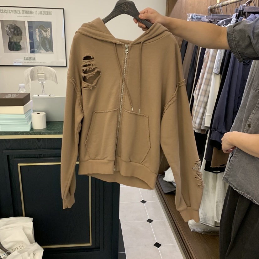 VIRKIN韓國直郵㊣女士新款熱賣時尚真品休閑職業推薦25秋夏衛衣VIRKIN衛衣圖色2