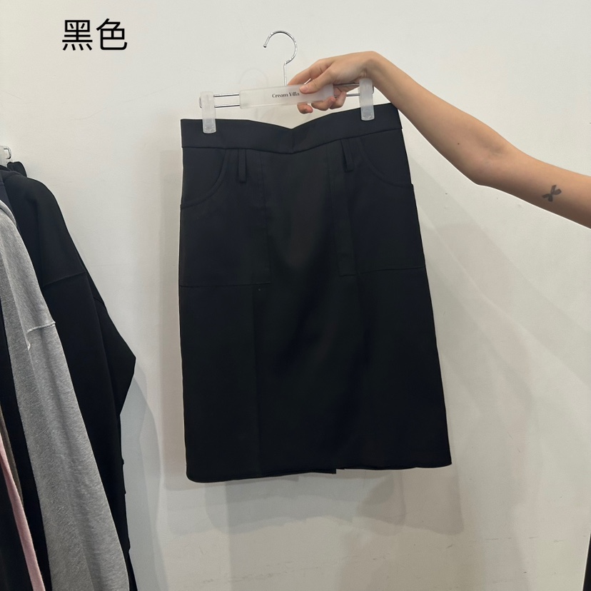 CREAM VILLA韓國直郵㊣女裝新品人氣半身裙中短裙CREAMVILLA半身裙/中短裙圖色2