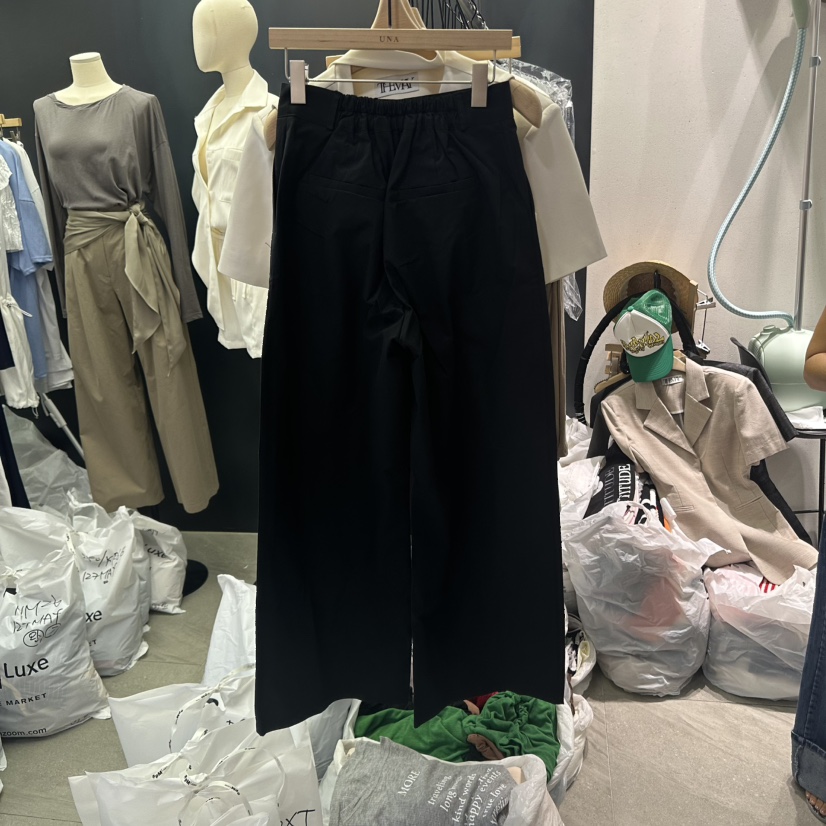 UNA/THE MAY韓國直郵㊣女士新品真品人氣推薦25秋夏休閑褲THEMAY/UNA休閑褲