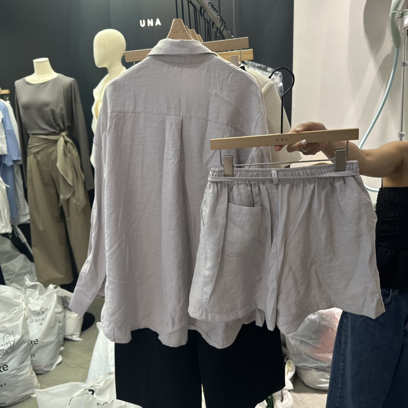 UNA/THE MAY東大門㊣代購女裝新品推薦25秋夏時尚套裝套裝THEMAY/UNA套裝