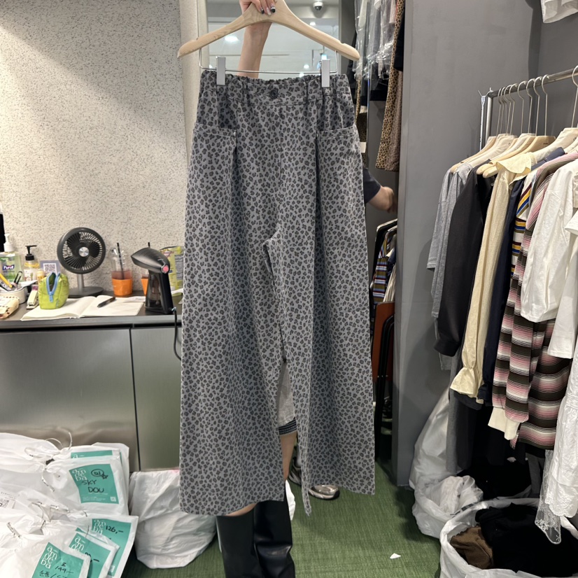 AMOEBA韓國直郵㊣女士新品人氣職業休閑熱賣25秋夏時尚休閑褲AMOEBA休閑褲