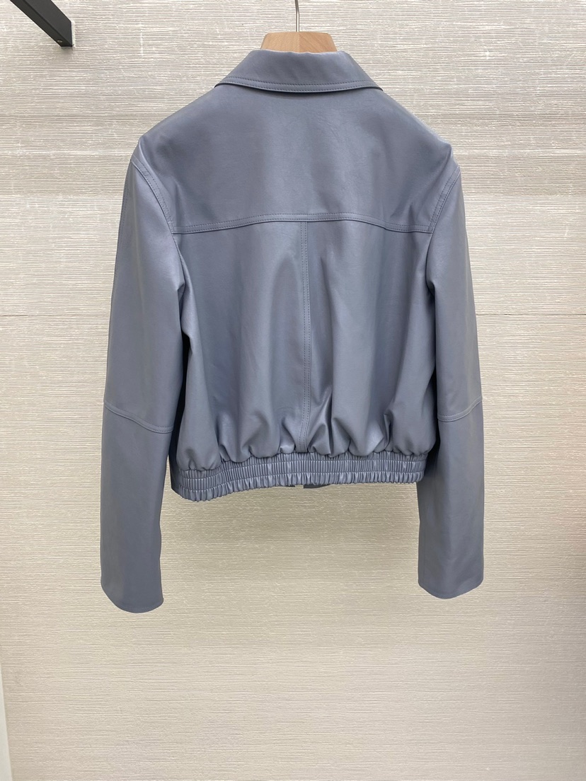 AND THE東大門㊣代購女士新品25秋夏人氣休閑熱賣夾克皮革AND THE夾克