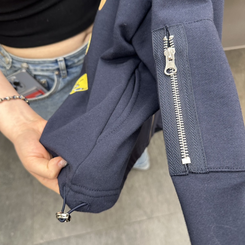 CREDITO韓國代購㊣女裝新品人氣真品25秋夏休閑推薦職業衛衣But ton/BOUTIQUE SEOUL衛衣