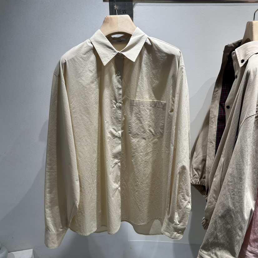 ROOM K-P韓國直郵㊣女裝新品時尚人氣25秋夏熱賣襯衫蕾絲衫ROOM K襯衫/蕾絲衫圖色3