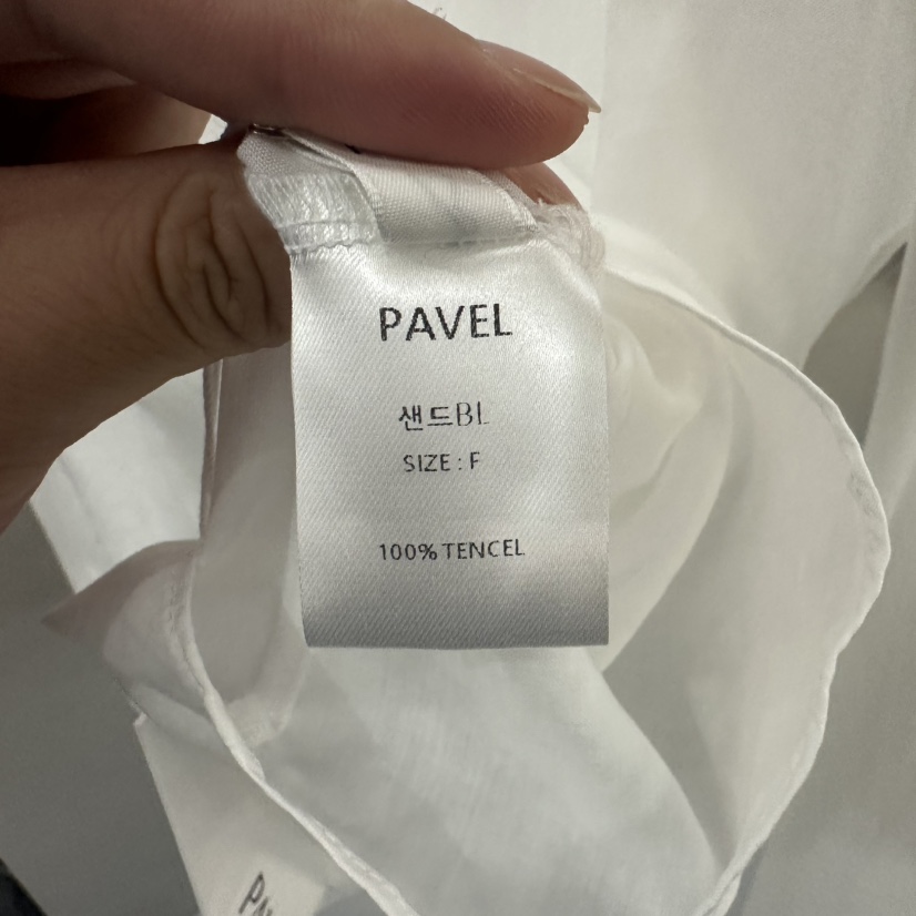 PAVEL韓國代購㊣女裝新款時尚職業人氣25秋夏熱賣襯衫蕾絲衫PAVEL襯衫/蕾絲衫