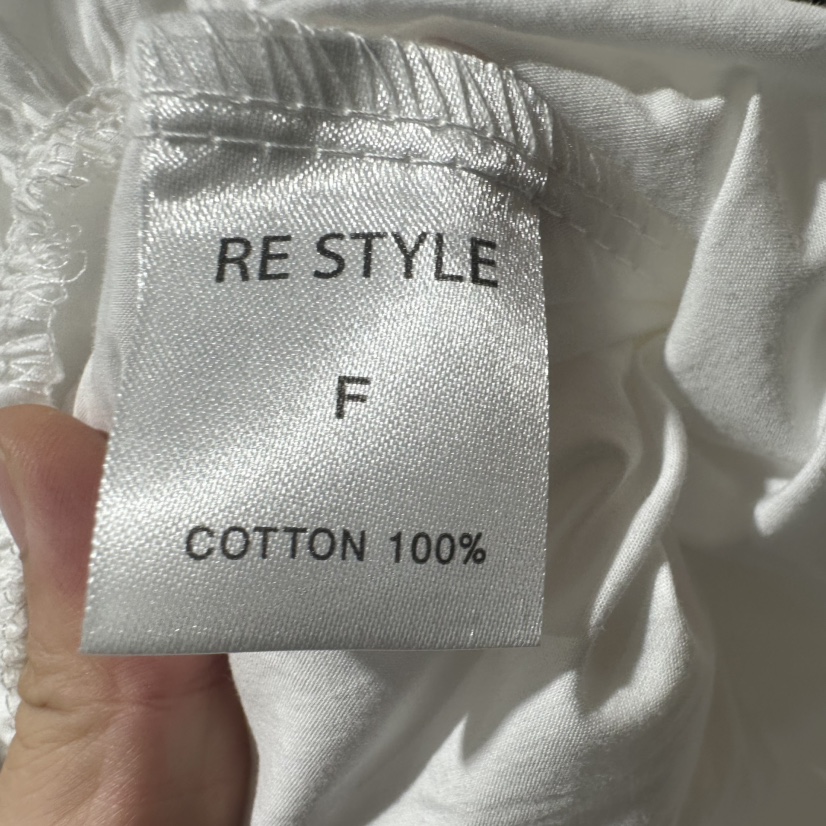 RE STYLE-Q韓國代購㊣女裝新品休閑25秋夏職業襯衫蕾絲衫RE STYLE襯衫/蕾絲衫
