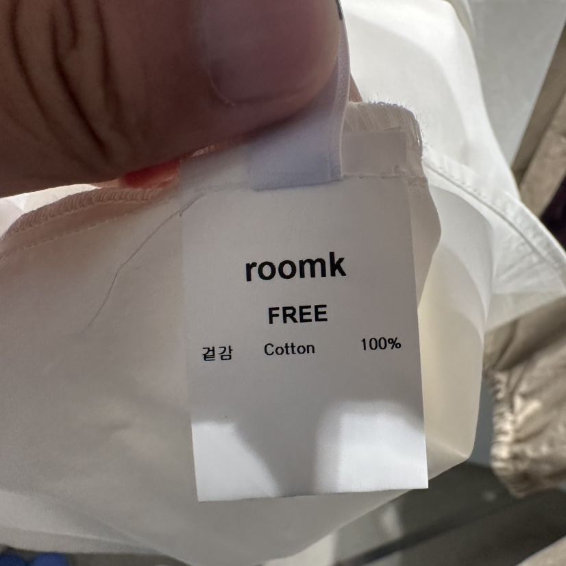 ROOM K-P韓國代購㊣女裝新品25秋夏休閑人氣職業襯衫蕾絲衫ROOM K襯衫/蕾絲衫