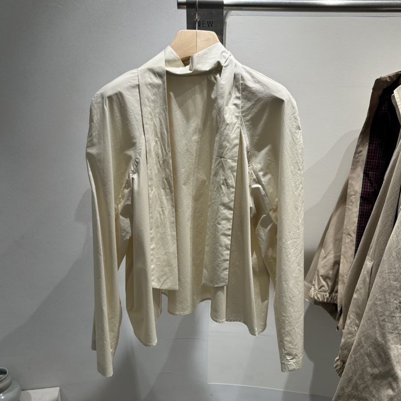 ROOM K-P韓國代購㊣女裝新品25秋夏休閑人氣職業襯衫蕾絲衫ROOM K襯衫/蕾絲衫