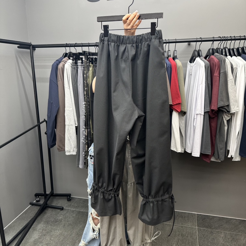 CREDITO東大門㊣直郵女士新款職業人氣真品休閑熱賣25秋夏休閑褲But ton/BOUTIQUE SEOUL休閑褲