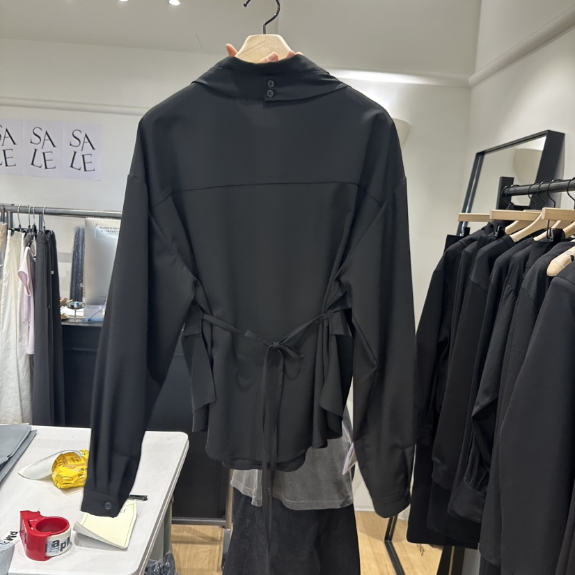 aube nunt東大門㊣直郵女裝新品真品時尚25秋夏襯衫蕾絲衫aube nunt襯衫/蕾絲衫