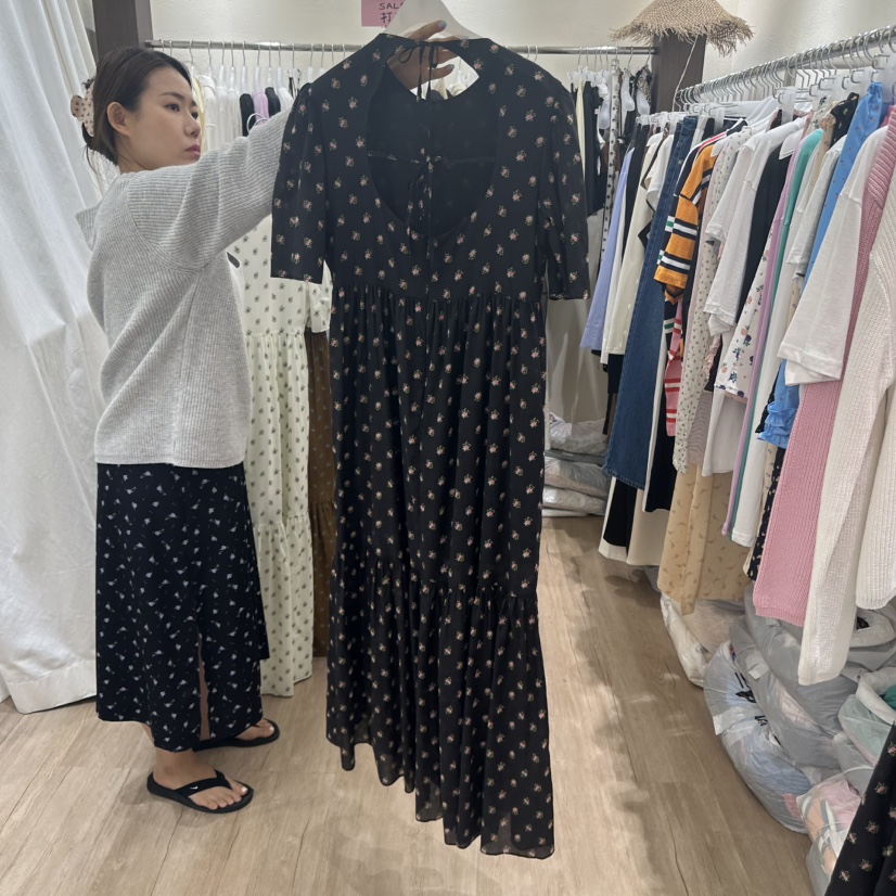 HANSUNGHYUN東大門㊣實拍女裝新款人氣時尚推薦熱賣真品連衣裙HANSUNGHYUN連衣裙