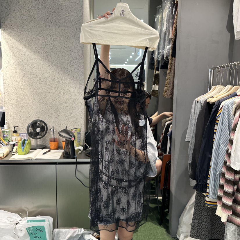 AMOEBA東大門㊣直郵女裝新品時尚熱賣真品推薦人氣職業連衣裙AMOEBA連衣裙圖色2