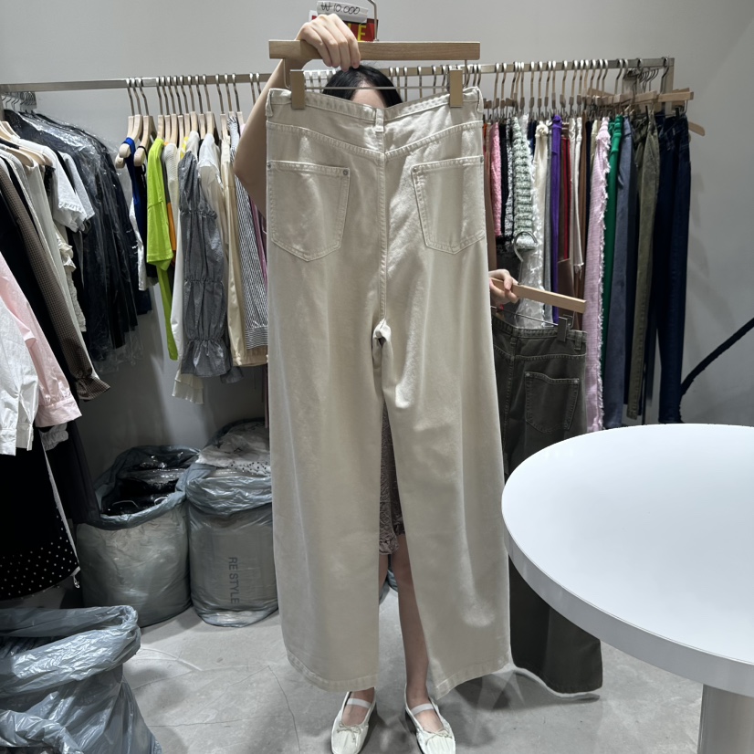 RE STYLE-Q東大門㊣代購女士新款休閑人氣25秋夏熱賣休閑褲RE STYLE休閑褲