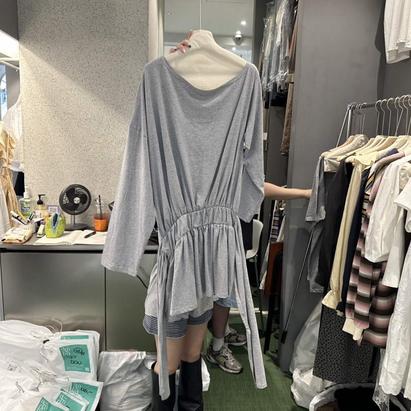 AMOEBA東大門㊣代購女裝新款熱賣休閑推薦25秋夏時尚連衣裙AMOEBA連衣裙