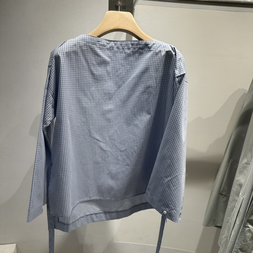 ROOM K-P韓國代購㊣女士新款25秋夏時尚熱賣人氣襯衫蕾絲衫ROOM K襯衫/蕾絲衫圖色2