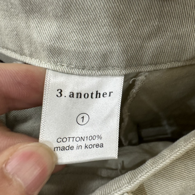 3 ANOTHER韓國代購㊣女裝新品熱賣真品人氣25秋夏時尚牛仔褲3 ANOTHER牛仔褲