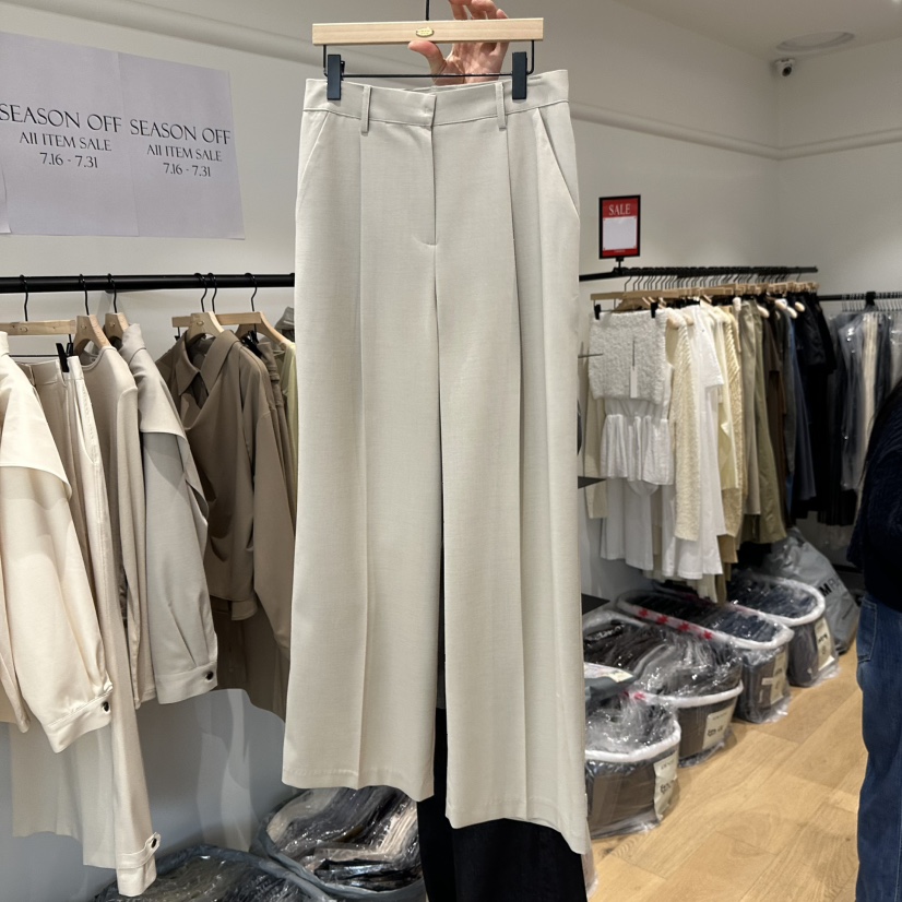 aube nunt東大門㊣直郵女裝新品休閑人氣真品推薦熱賣休閑褲aube nunt休閑褲圖色2