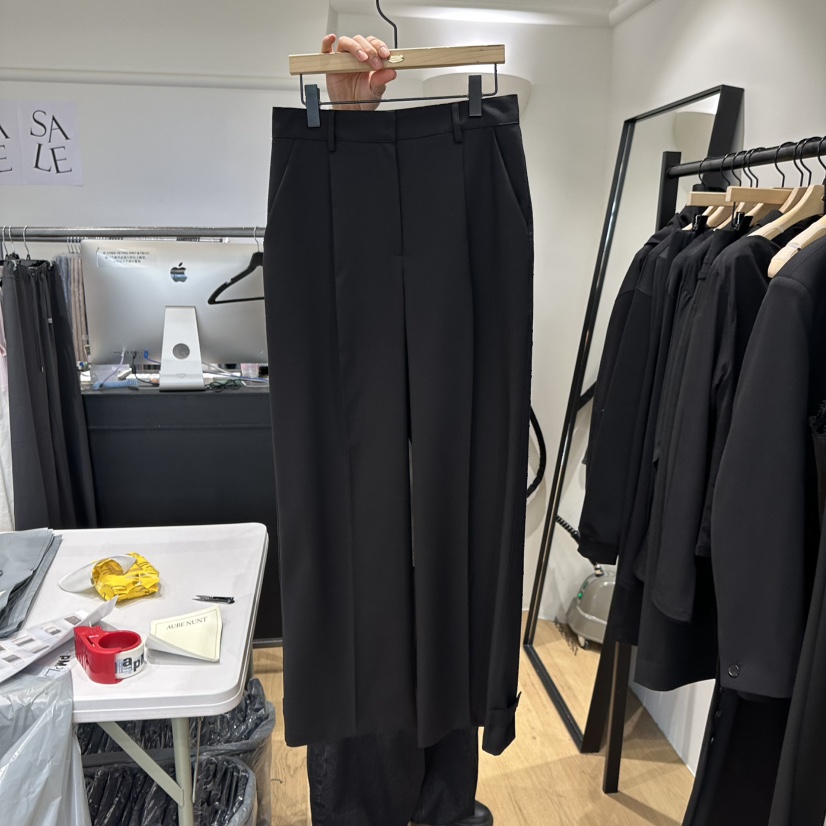 aube nunt東大門㊣直郵女裝新品休閑人氣真品推薦熱賣休閑褲aube nunt休閑褲圖色3