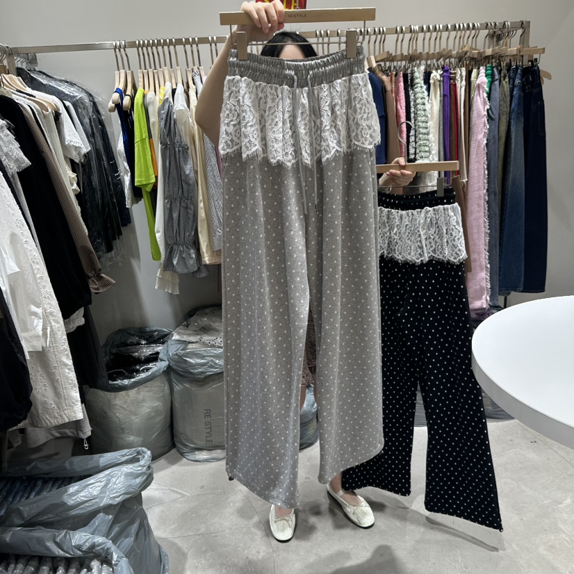 RE STYLE-Q東大門㊣直郵女士新款25秋夏人氣真品職業休閑褲RE STYLE休閑褲圖色1