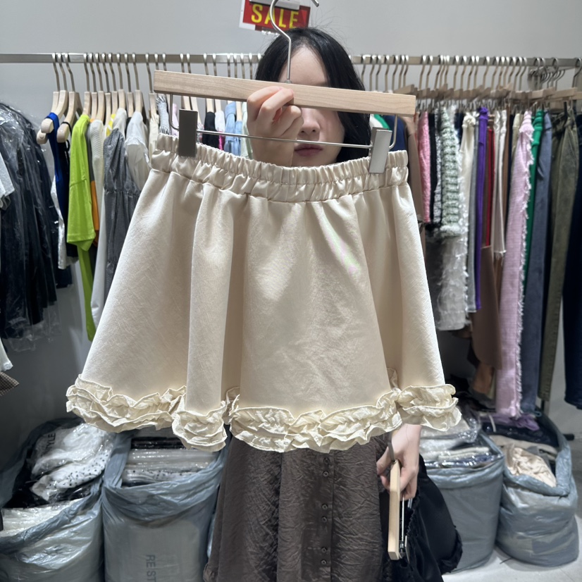 RE STYLE-Q東大門㊣代購女裝新品真品人氣25秋夏職業裙褲RE STYLE裙褲