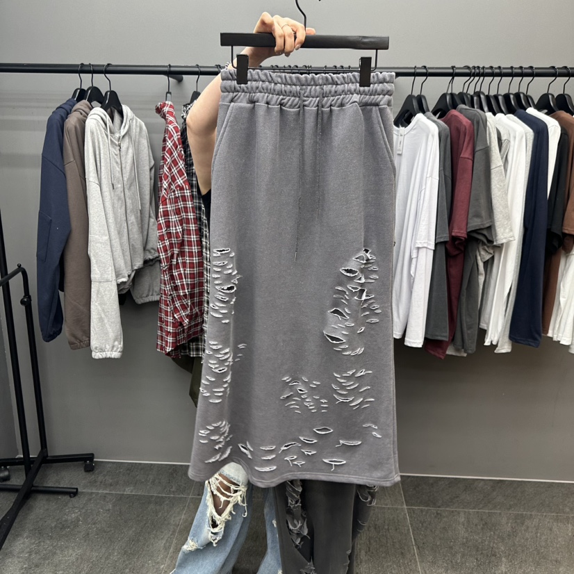 CREDITO韓國代購㊣女裝新款人氣推薦熱賣職業時尚25秋夏長裙But ton/BOUTIQUE SEOUL長裙圖色2