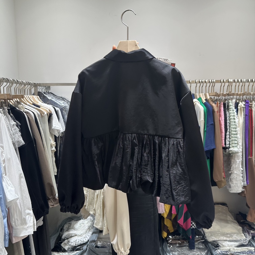 RE STYLE-Q韓國代購㊣女士新品熱賣推薦時尚休閑25秋夏夾克RE STYLE夾克