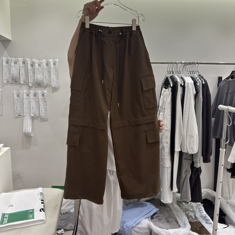 BAIE.38韓國代購㊣女裝新品25秋夏休閑人氣熱賣真品休閑褲BAIE.38休閑褲圖色3