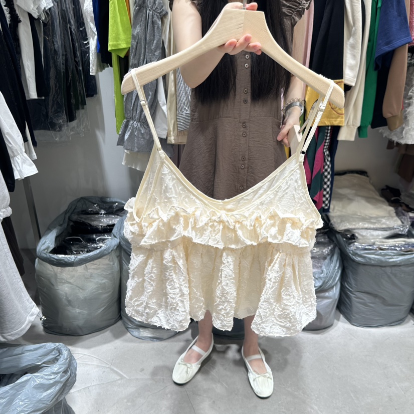 RE STYLE-Q東大門㊣代購女士新品真品職業推薦25秋夏吊帶背心RE STYLE吊帶/背心