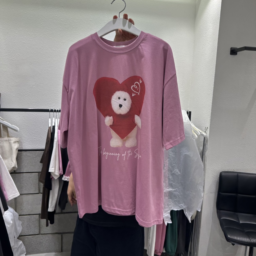 EVE東大門㊣代購女士新品人氣職業真品推薦25秋夏時尚休閑T恤EVET恤圖色2