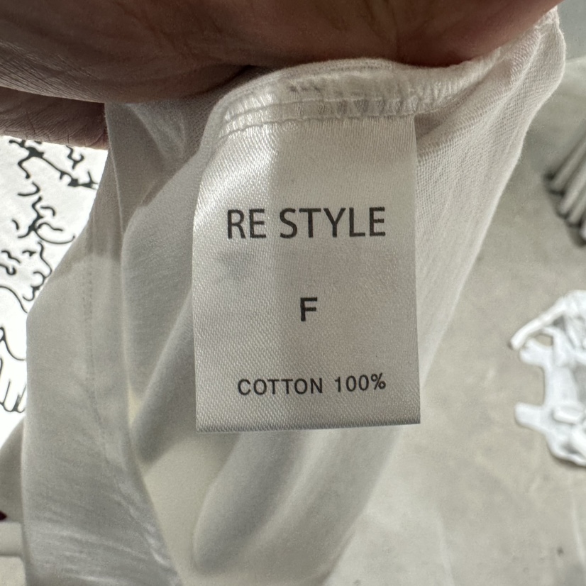 RE STYLE-Q東大門㊣實拍女裝新品推薦時尚熱賣25秋夏真品T恤RE STYLET恤