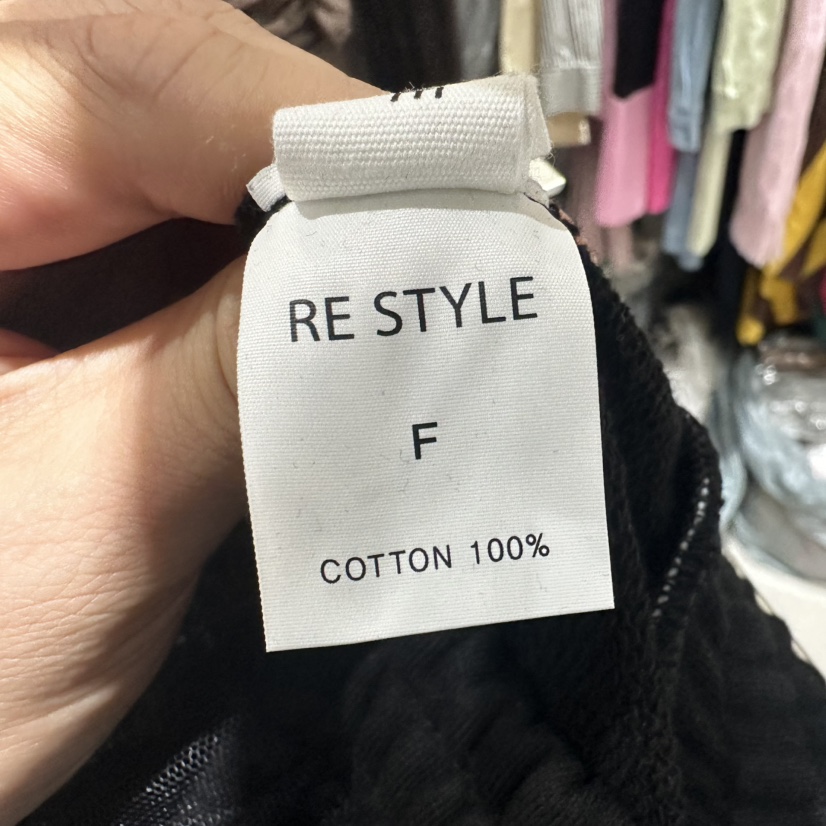RE STYLE-Q東大門㊣實拍女士新款25秋夏休閑人氣推薦休閑褲RE STYLE休閑褲
