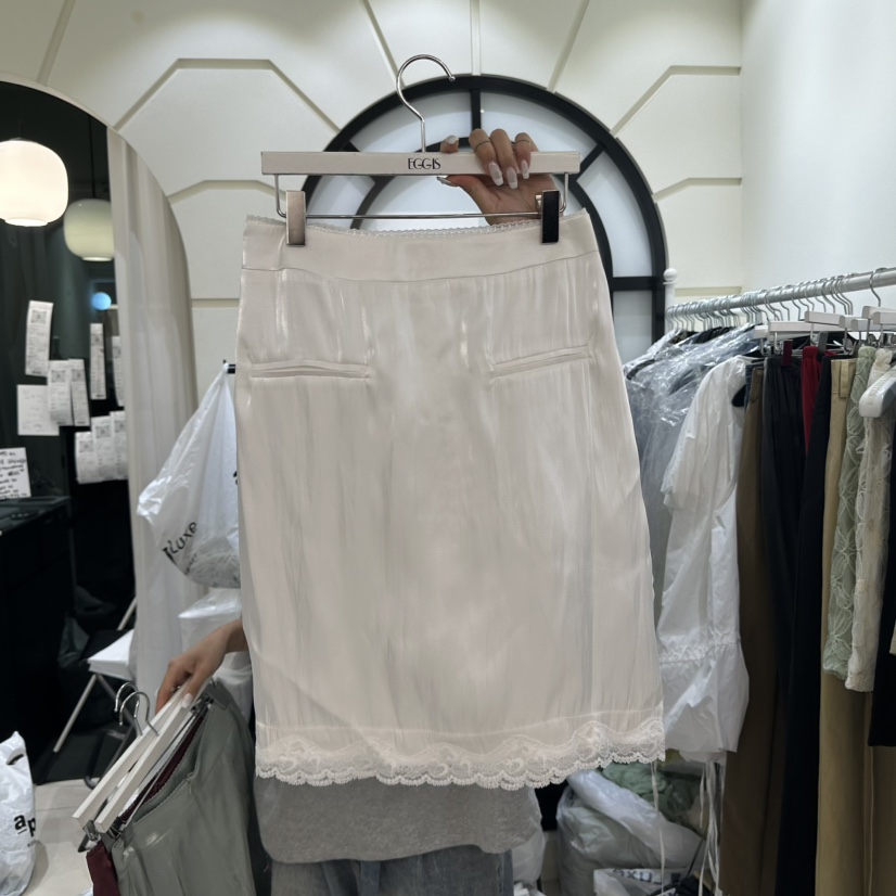 EGG IS韓國代購㊣女裝新品真品推薦休閑時尚人氣職業熱賣短裙EGG IS短裙
