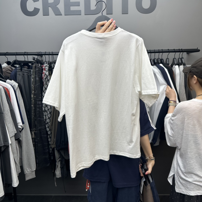 CREDITO韓國直郵㊣女士新款真品25秋夏推薦職業人氣熱賣T恤But ton/BOUTIQUE SEOULT恤
