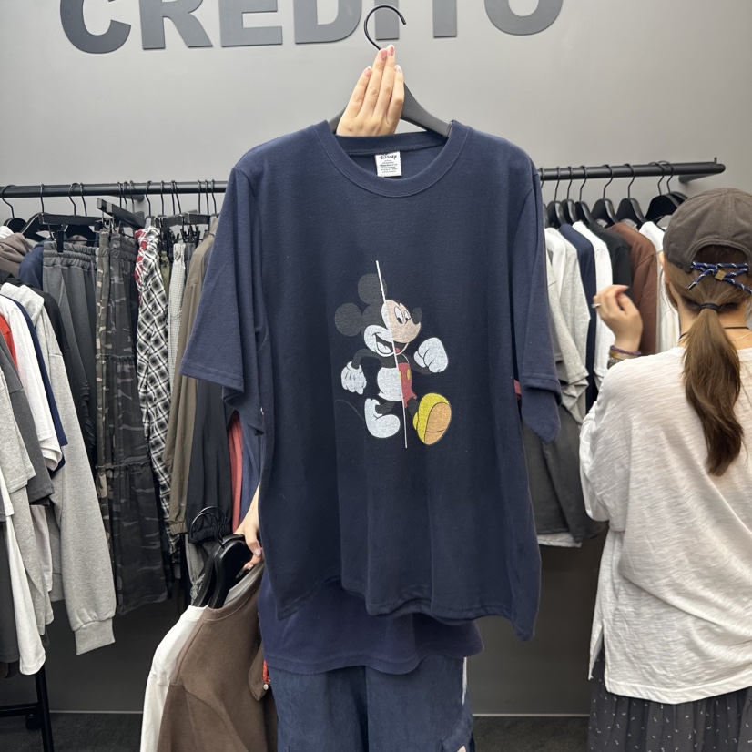 CREDITO韓國直郵㊣女士新款真品25秋夏推薦職業人氣熱賣T恤But ton/BOUTIQUE SEOULT恤圖色3