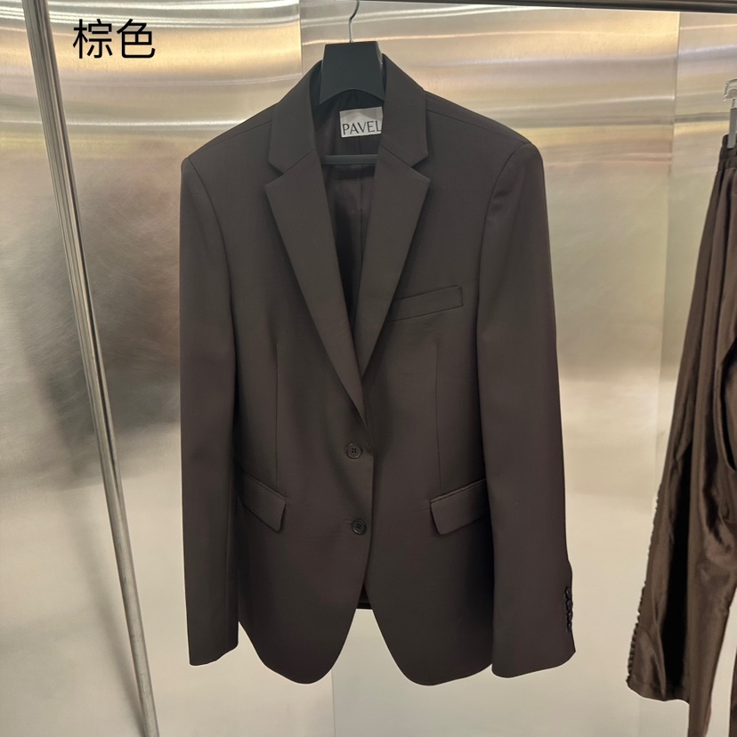 PAVEL韓國直郵㊣女裝新款職業人氣推薦時尚休閑25秋夏熱賣夾克PAVEL夾克圖色3