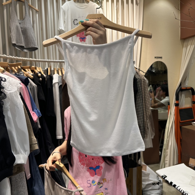 MIENNE韓國直郵㊣女裝新品25秋夏人氣時尚真品休閑吊帶背心MIENNE吊帶/背心圖色6