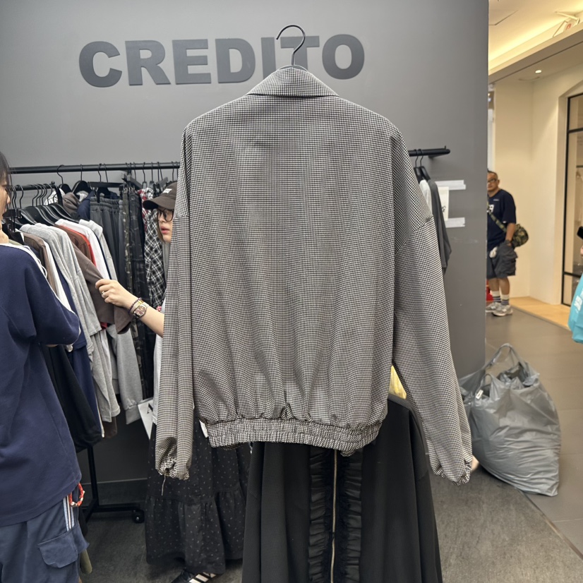 CREDITO東大門㊣代購女裝新款職業推薦真品休閑人氣25秋夏夾克But ton/BOUTIQUE SEOUL夾克