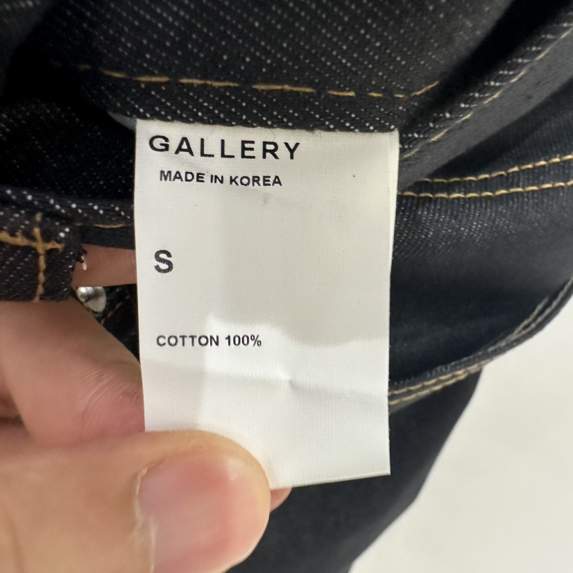 GALLERY-P東大門㊣代購女裝新品熱賣職業真品25秋夏牛仔褲GALLERY牛仔褲