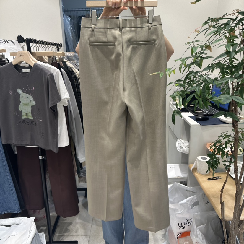 GRACIA東大門㊣代購女裝新品人氣職業休閑推薦時尚25秋夏休閑褲GRACIA休閑褲
