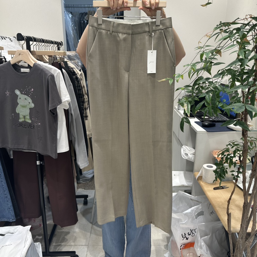 GRACIA東大門㊣代購女裝新品人氣職業休閑推薦時尚25秋夏休閑褲GRACIA休閑褲