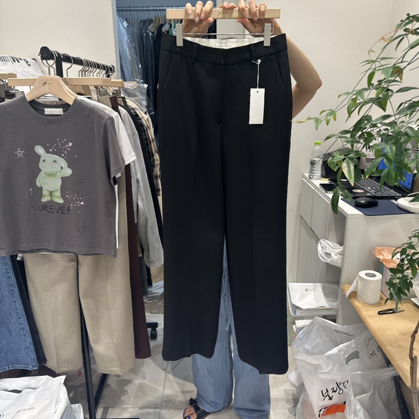 GRACIA東大門㊣代購女裝新品人氣職業休閑推薦時尚25秋夏休閑褲GRACIA休閑褲圖色3