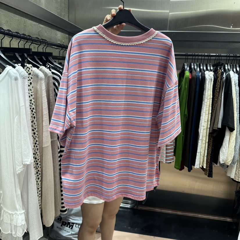 RUNWAY-런웨이東大門㊣直郵女裝新品休閑推薦真品25秋夏T恤RUNWAYT恤
