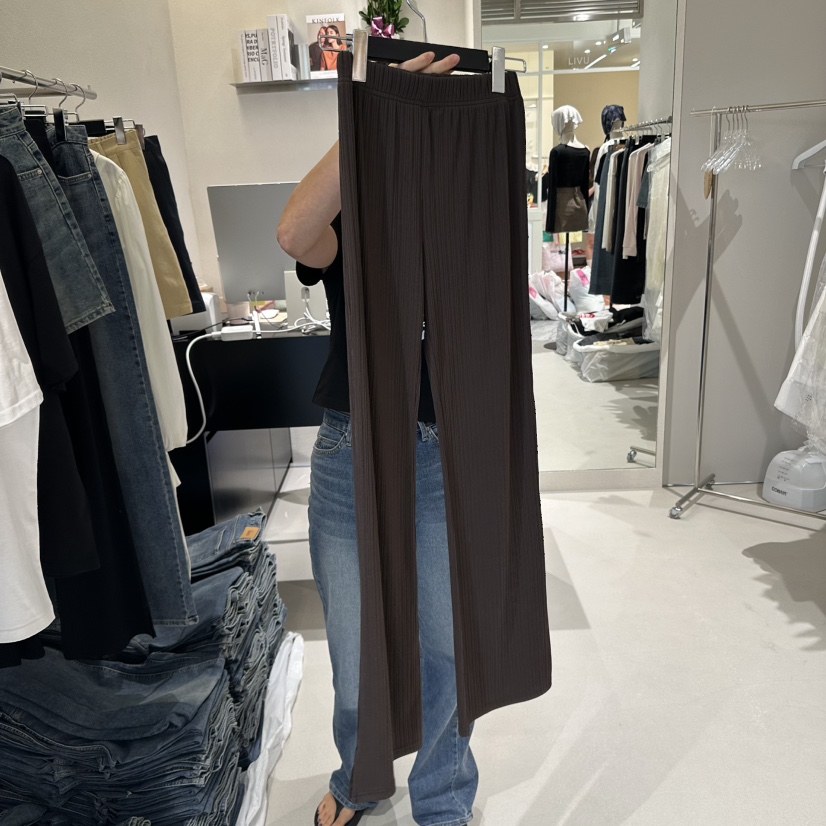 MEMO CLASSIC東大門㊣直郵女士新款職業25秋夏時尚休閑褲喇叭MEMO CLASSIC休閑褲
