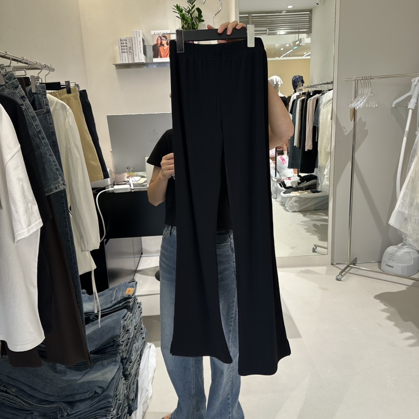 MEMO CLASSIC東大門㊣直郵女士新款職業25秋夏時尚休閑褲喇叭MEMO CLASSIC休閑褲圖色2