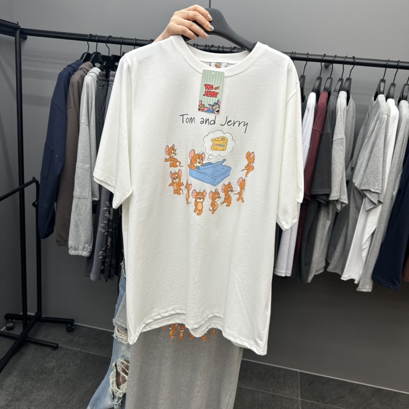 CREDITO東大門㊣直郵女士新品熱賣真品人氣推薦休閑時尚T恤But ton/BOUTIQUE SEOULT恤圖色2