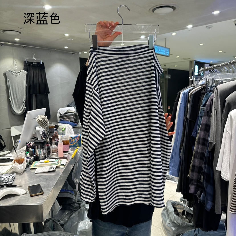 HERTZ-P韓國代購㊣女裝新款熱賣人氣推薦職業25秋夏長袖T恤HERTZ-P長袖T恤