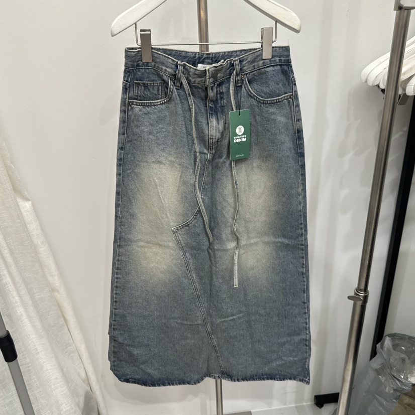 VISUAL SPACE韓國直郵㊣女裝新品25秋夏時尚推薦真品熱賣長裙VISUAL SPACE長裙